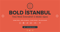 Desktop Screenshot of boldistanbul.com