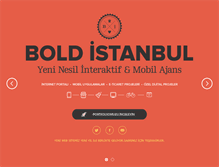 Tablet Screenshot of boldistanbul.com